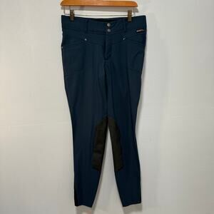 Kerrits Riding Pants Womens Large Teal Performance Riding Tights